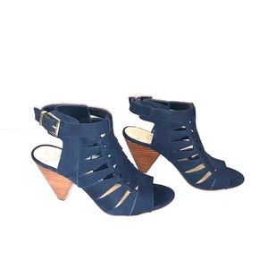 Vince Camuto Elika Suede (Navy) Sandals!
